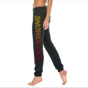 AVIATOR NATION SNOWGLOBE SWEATPANTS RARE